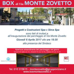 Invito Inaugurazione Box Monte Zovetto